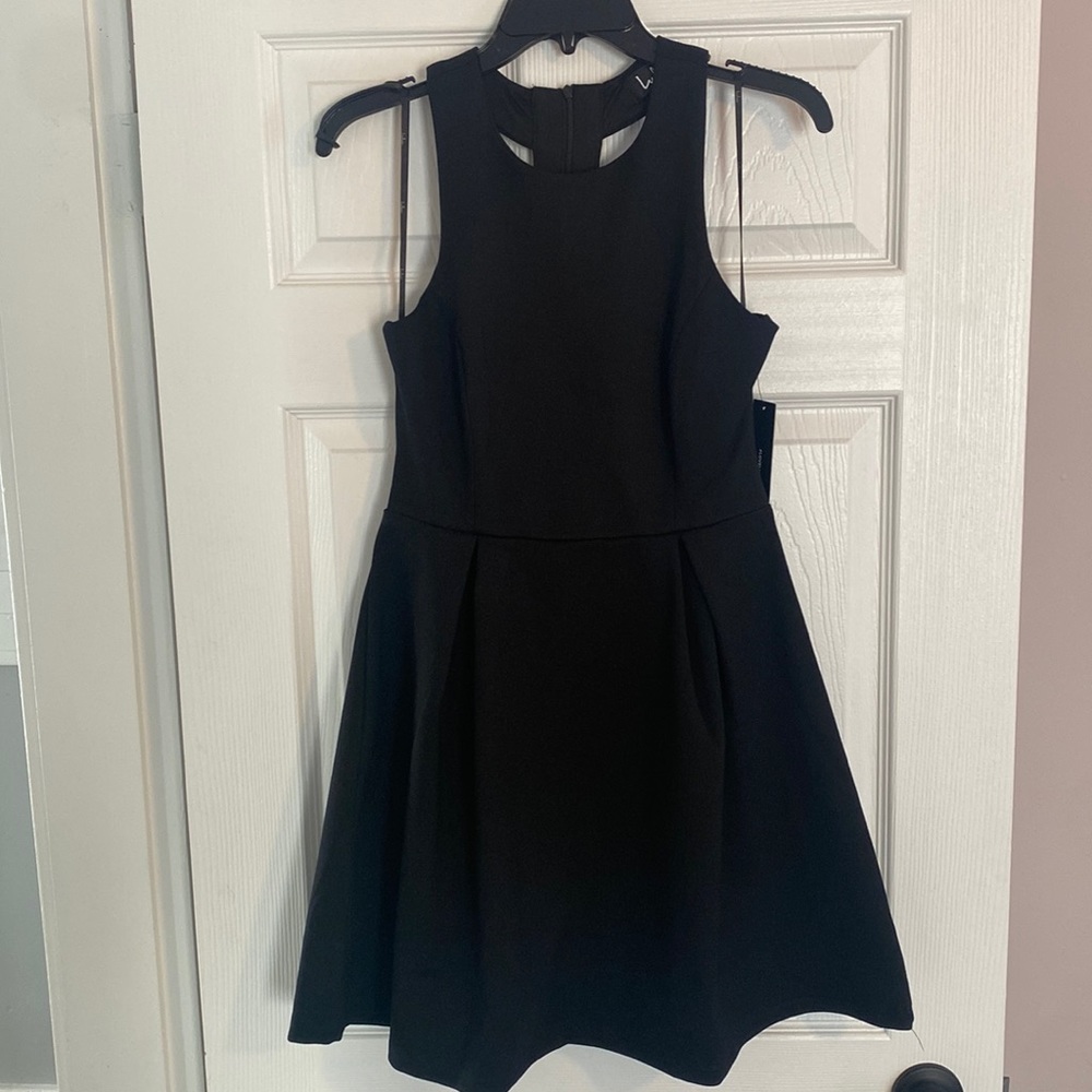 Black Dress with cute back cut out